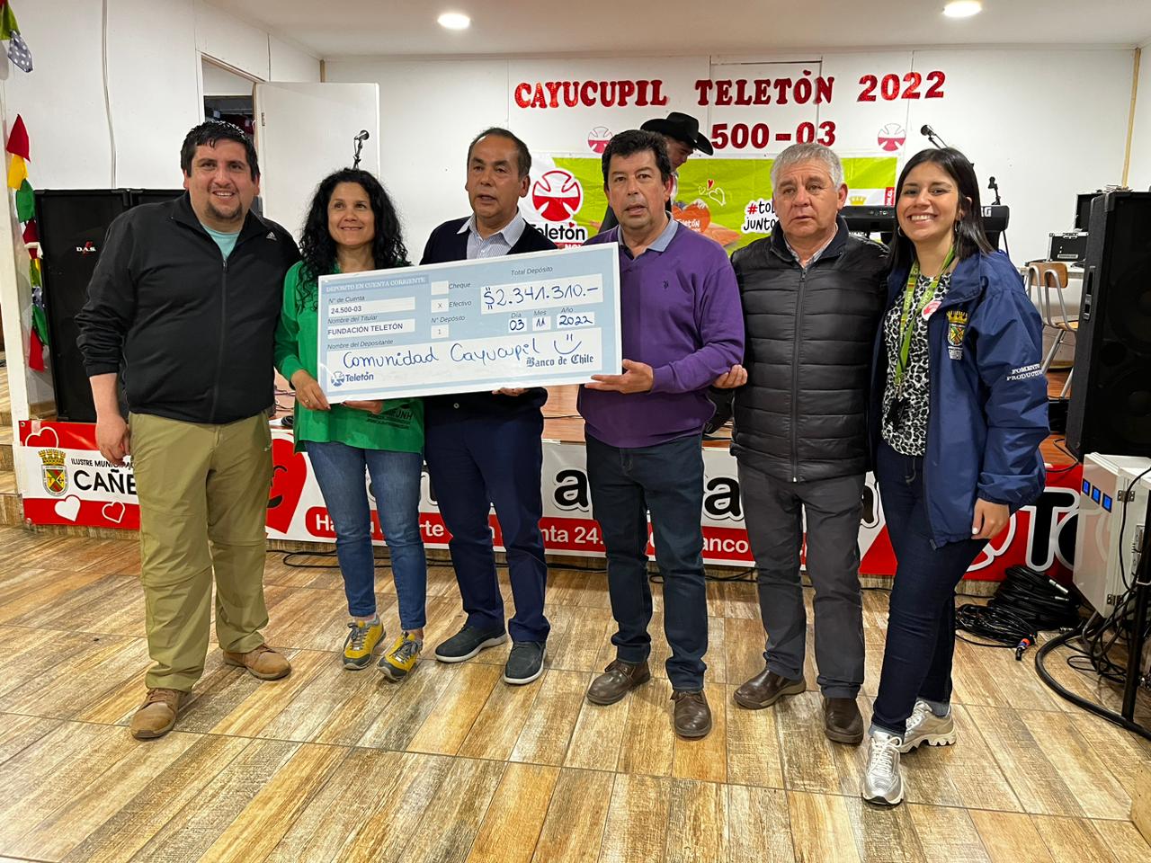 Show Teletón Cayucupil