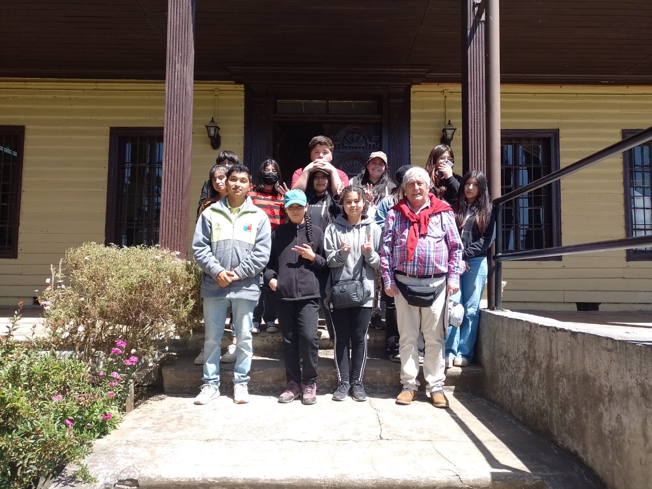 Turismo Social con alumnos de Liceo Alonso de Ercilla