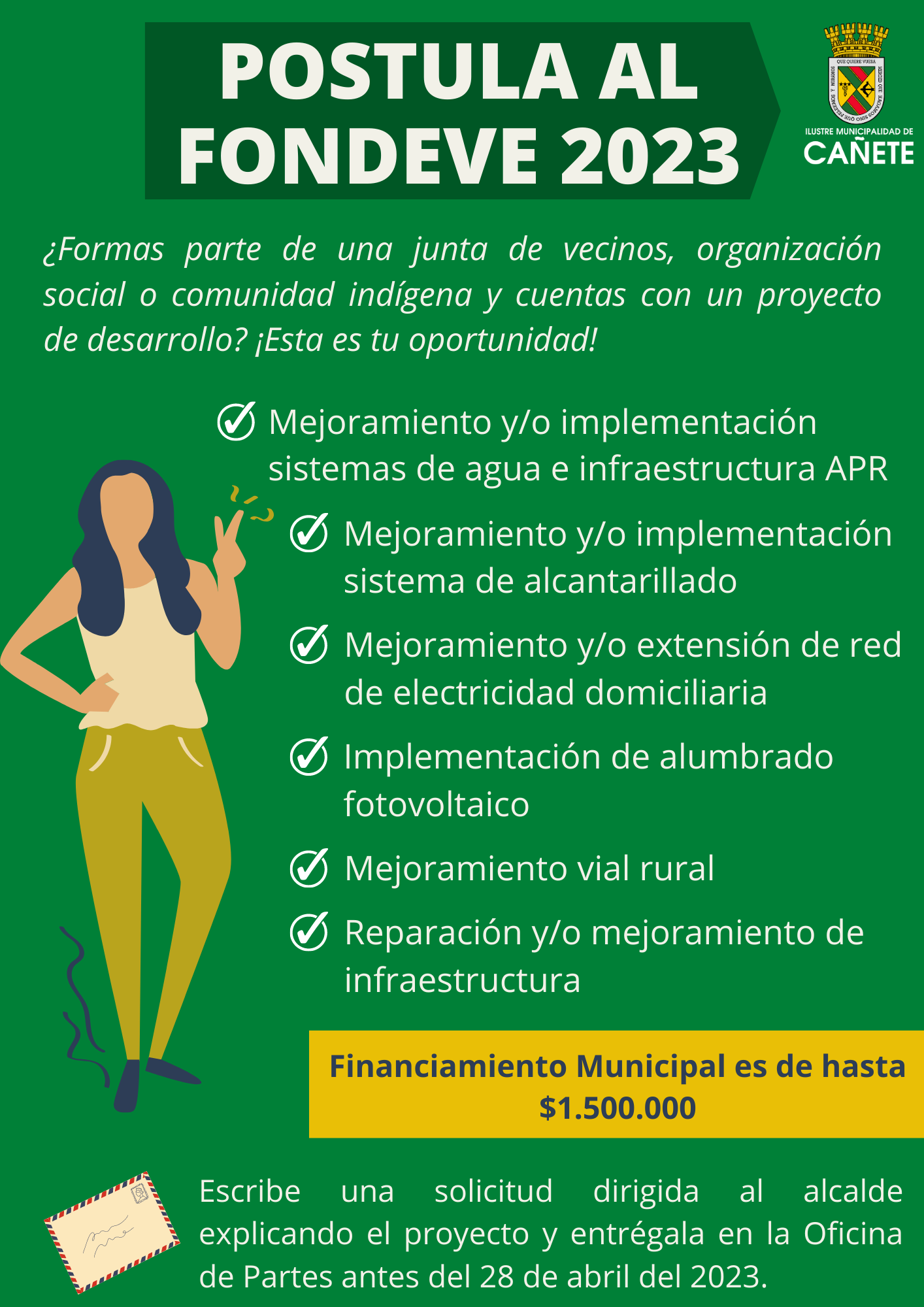 Postulación Fondeve 2023