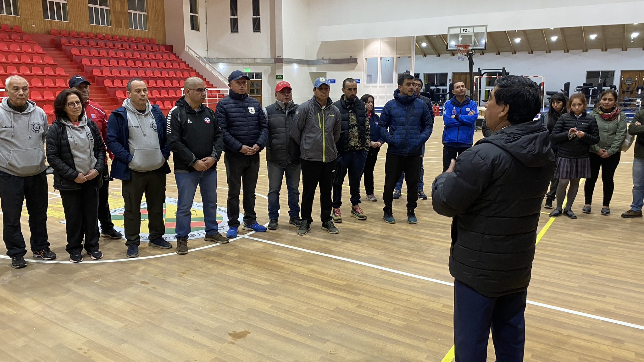 Visita polideportivo