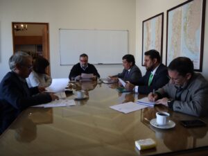 Reunión Subsecretario de Obras Pública