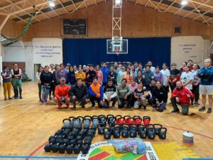 ENTREGA IMPLEMENTOS TALLER DE CROSSFIT
