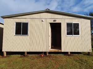 Entrega viviendas de emergencia