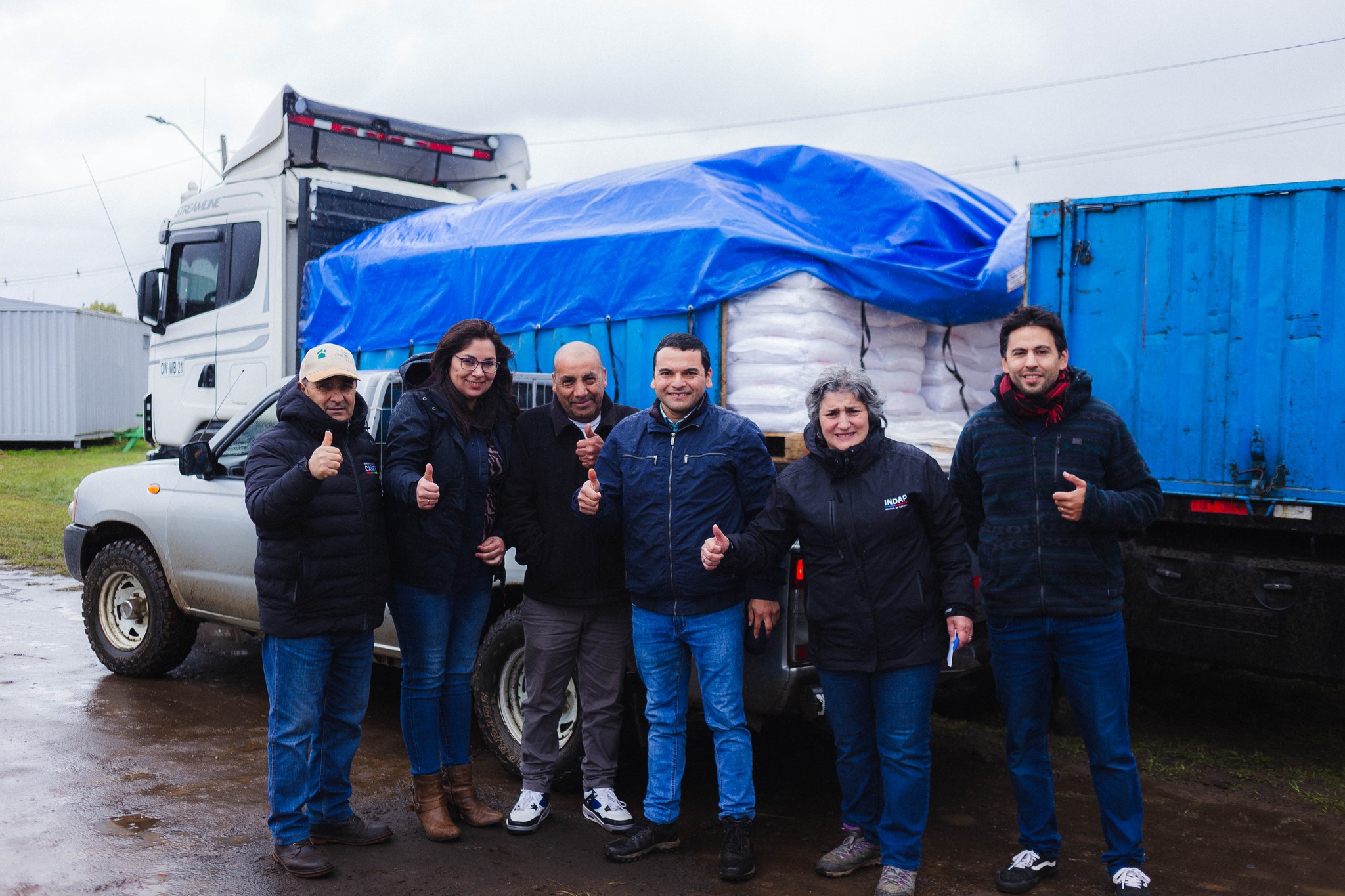 Entrega alimento multipropósito Indap