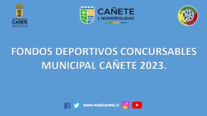 FONDOS DEPORTIVOS MUNICIPALES 2023