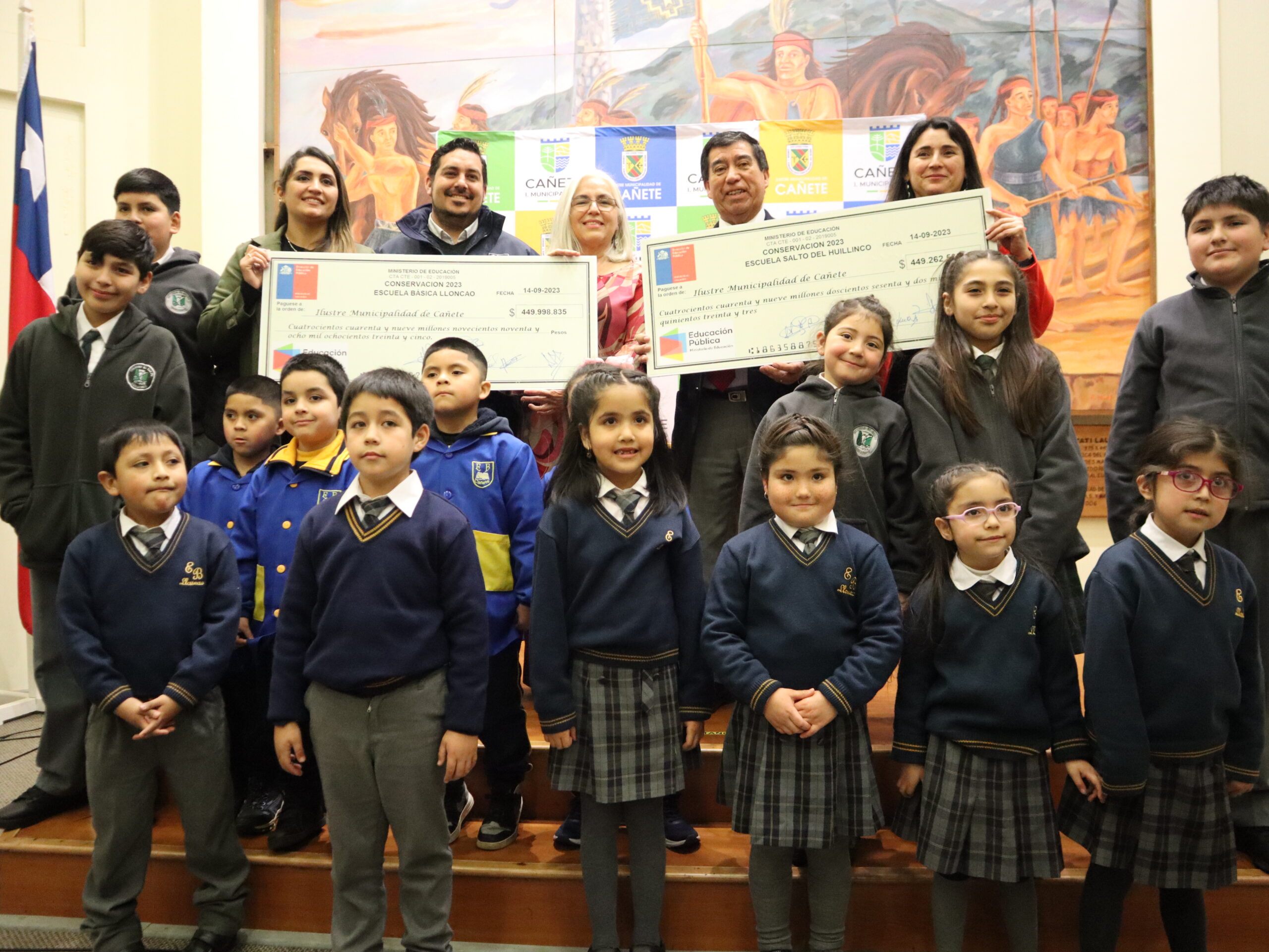Proyectos Conservación Escuelas Lloncao y Huillinco
