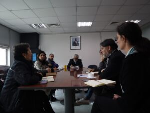 Reunión con seremi de obras públicas