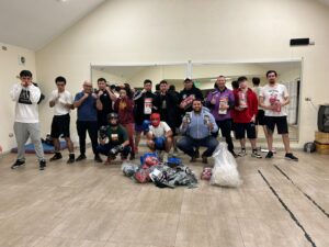 Entrega de implementación Club de Boxeo Tucapel Cañete