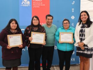 Certificación usuarios programa familias Conadi