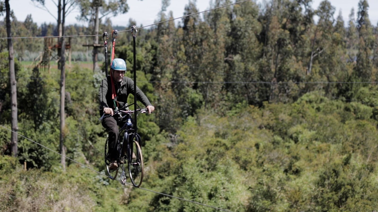 Inauguración Circuito de Canopy en Bicicleta en Cañete