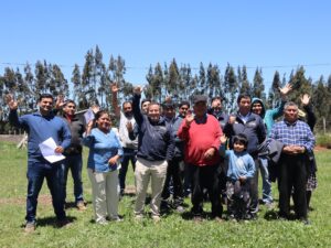 Entrega terreno sede Rayen Antu