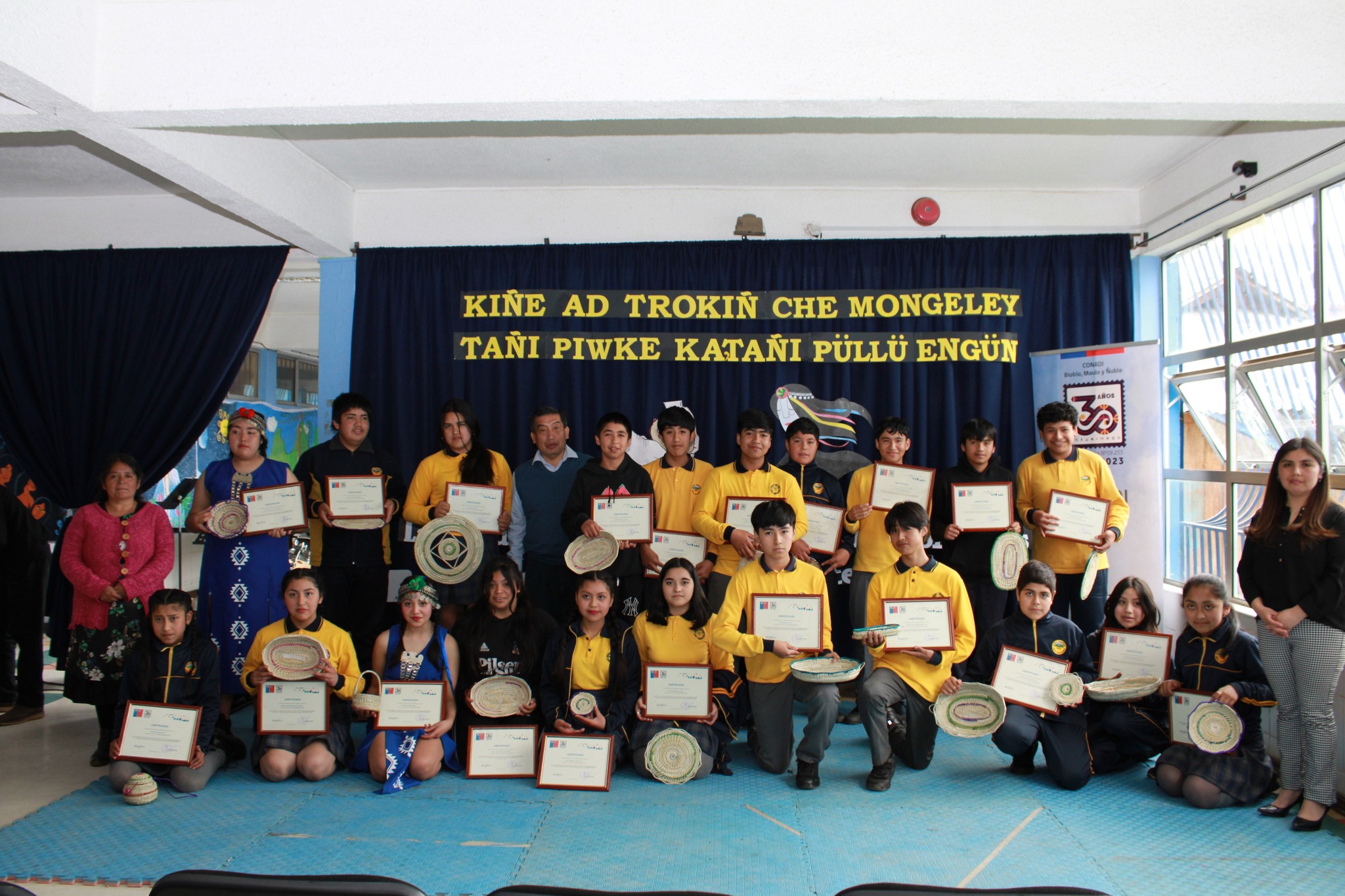 Cierre Taller de Cestería en Ñocha