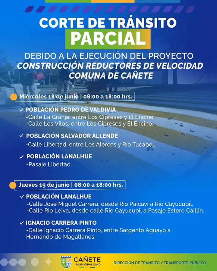 corte de calles
