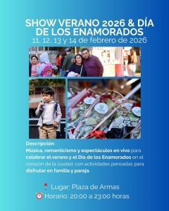 SHOWS DÍA DE LOS ENAMORADOS
