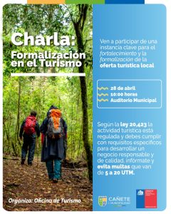 CHARLA FORMALIZACIÓN EN TURISMO