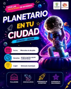 planetario en tu ciudad, 1 de julio