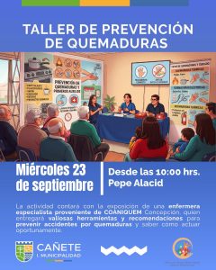 TALLER DE PREVENCIÓN DE QUEMADURAS