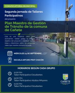 SEGUNDA JORNADA PLAN MAESTRO DE TRÁNSITO