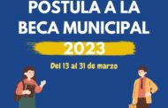 RENUEVA O POSTULA A LA BECA MUNICIPAL DE EDUCACIÓN SUPERIOR 2023